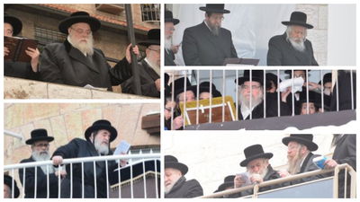 מלון עבור ראשי הישיבות, מרפסות וצמתים לאדמו"רים | איפה יעמדו גדולי ישראל? זו המפה המלאה