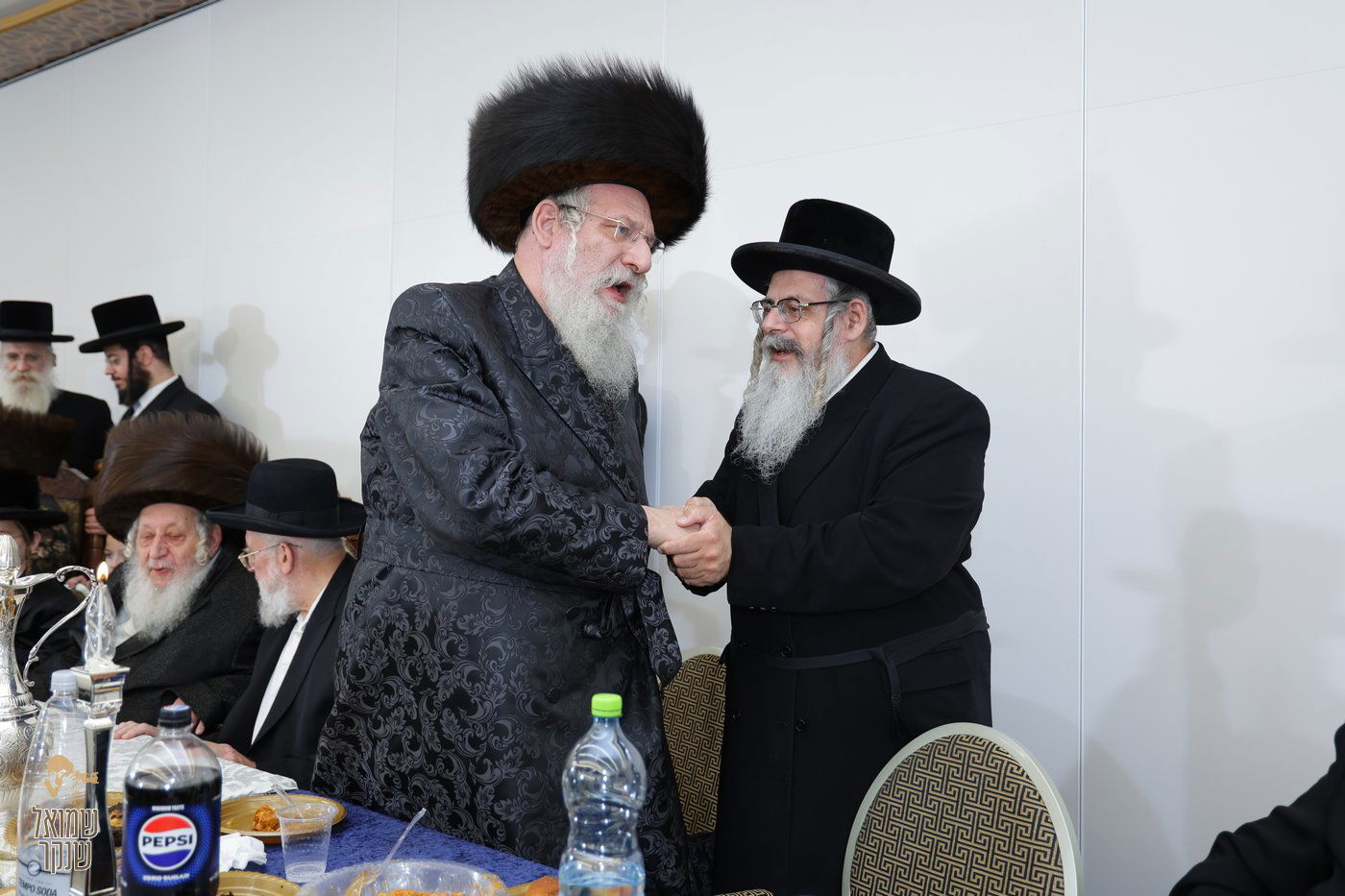 שמחת בר המצווה לנין האדמו"ר מנאראל, ונכד האדמו"ר משאץ ויז'ניץ