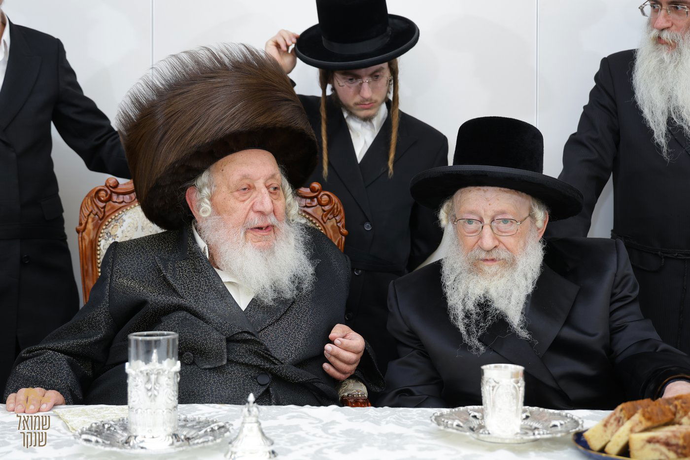 שמחת בר המצווה לנין האדמו"ר מנאראל, ונכד האדמו"ר משאץ ויז'ניץ