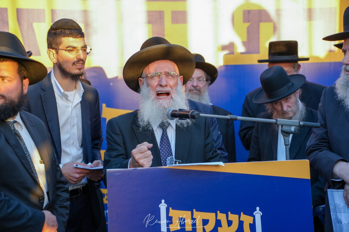 חברי מועצת חכמי התורה בעצרת המיליון