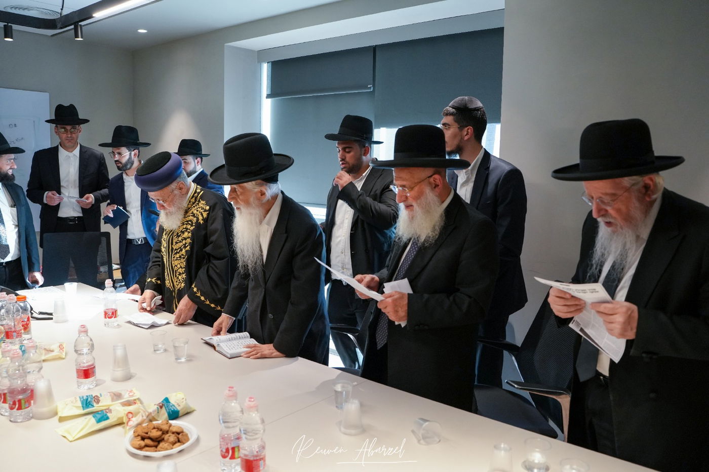 חברי מועצת חכמי התורה בעצרת המיליון