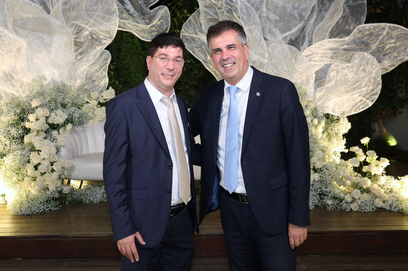 חזי שבקס חיתן בת; רבנים, אישי ציבור ואנשי עסקים הגיעו לאחל