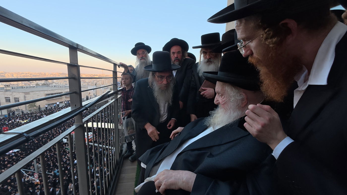 הגר"מ שטרנבוך בעצרת המיליון - חשון תשפ"ו