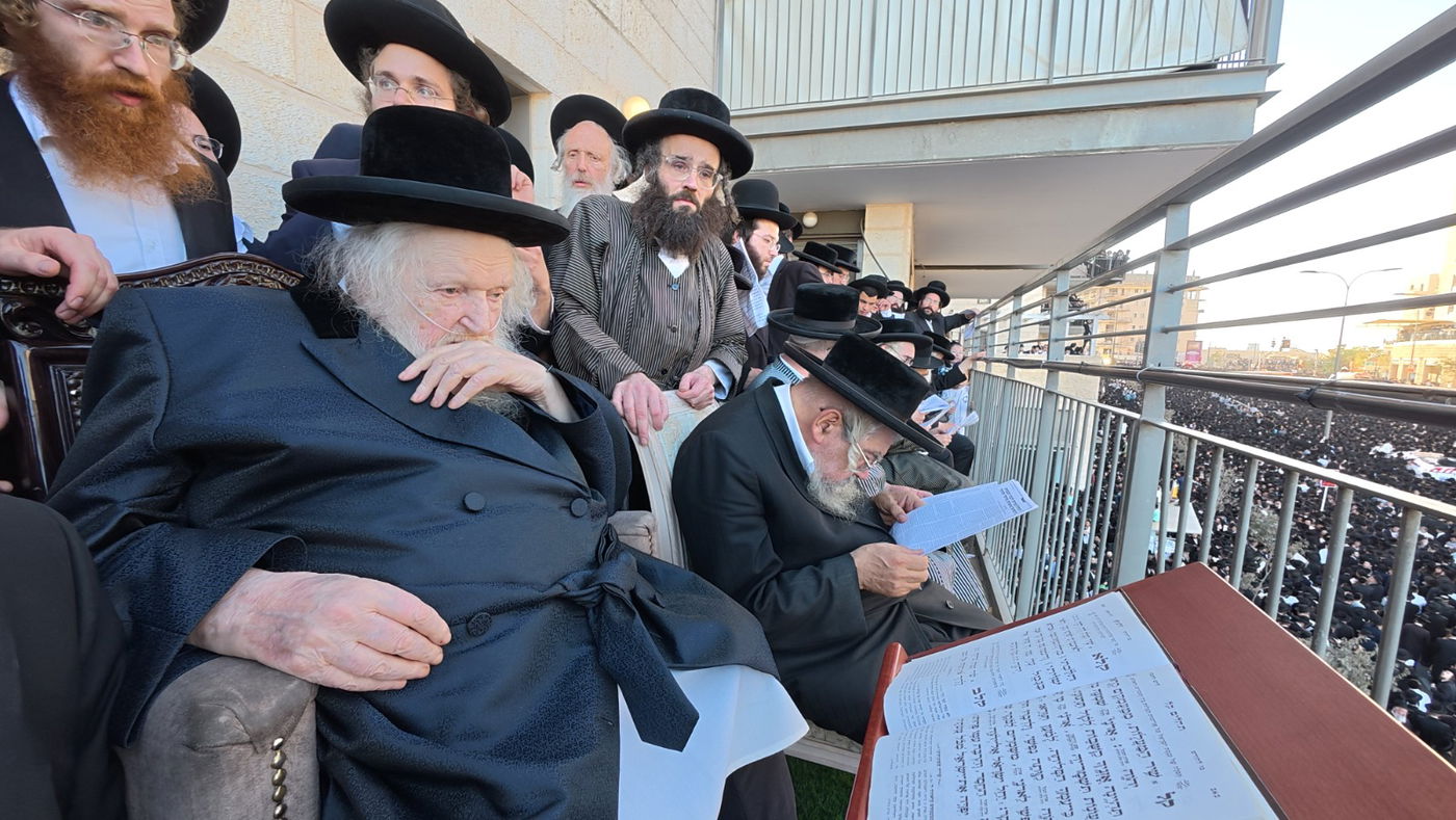 הגר"מ שטרנבוך בעצרת המיליון - חשון תשפ"ו