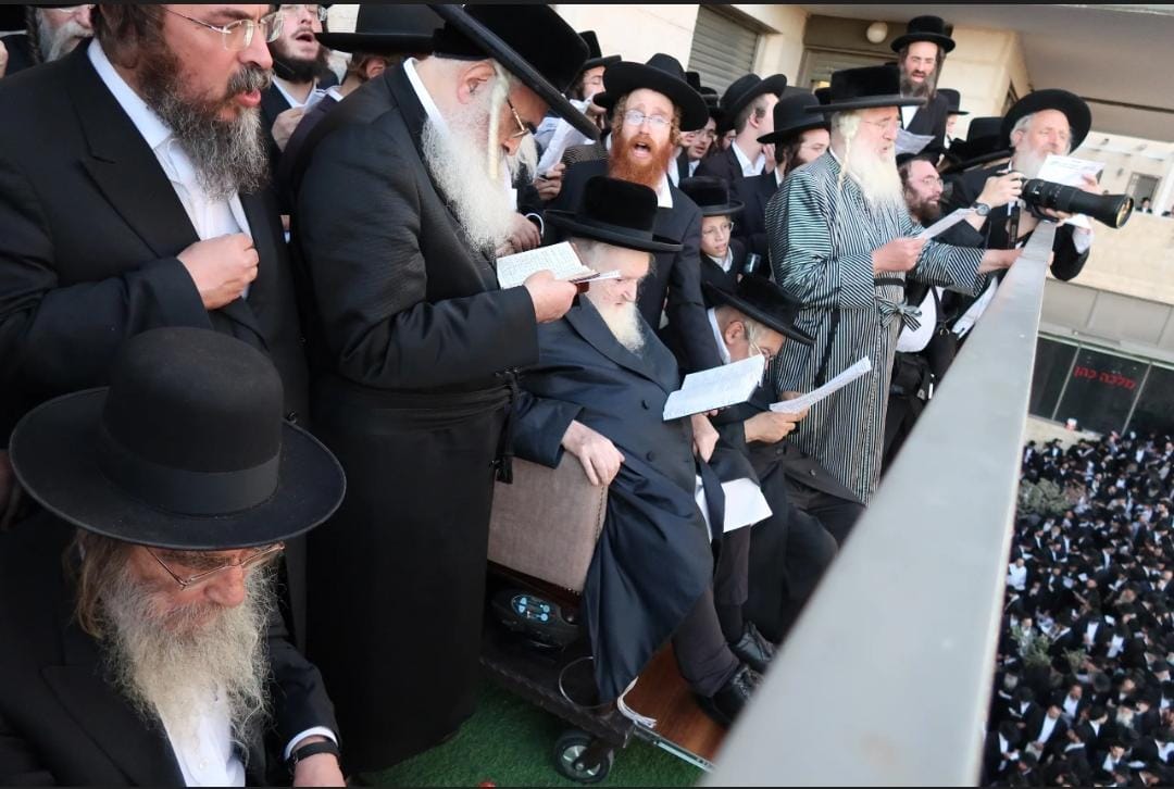 הגר"מ שטרנבוך בעצרת המיליון - חשון תשפ"ו