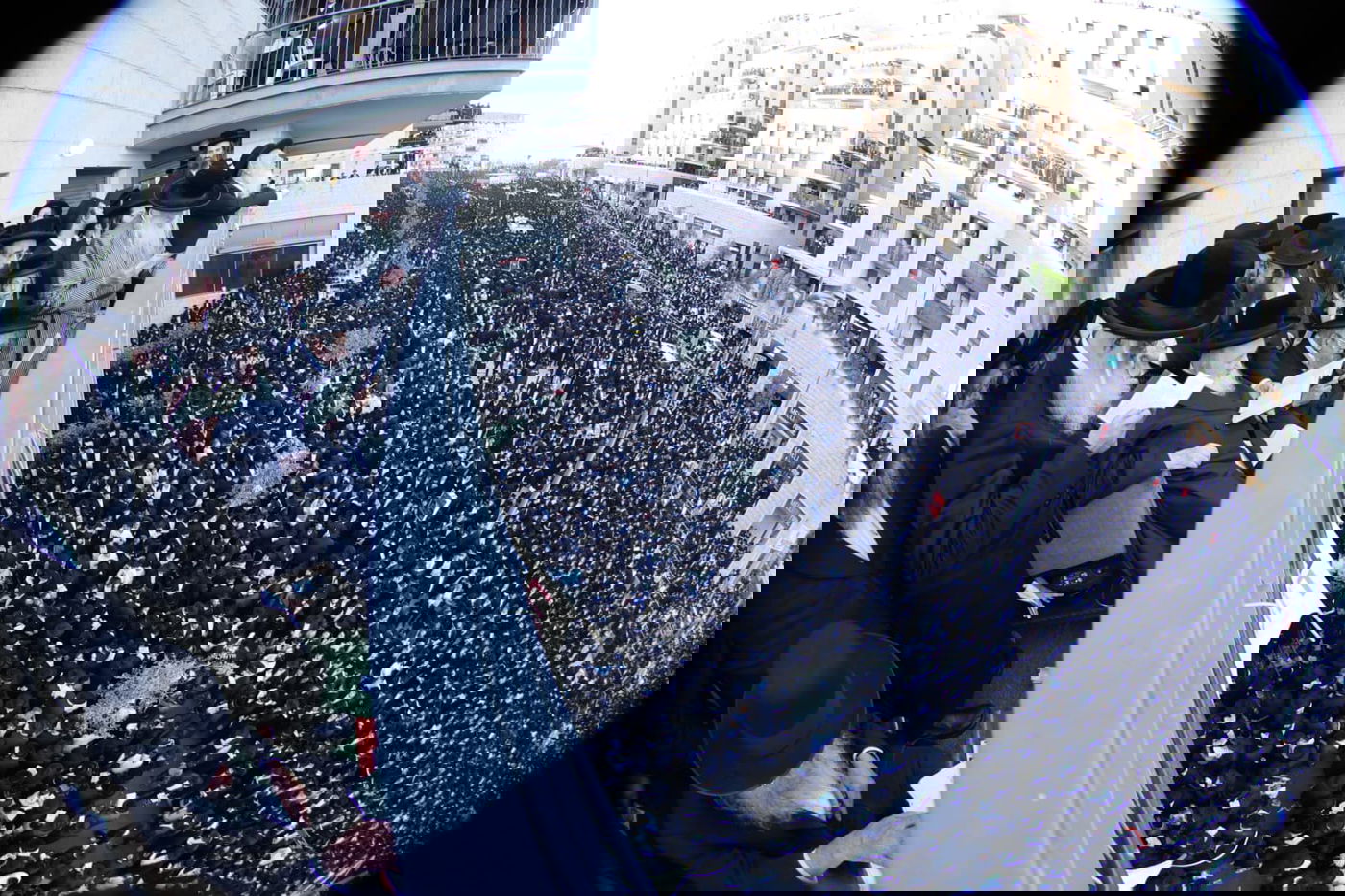 הגר"מ שטרנבוך בעצרת המיליון - חשון תשפ"ו