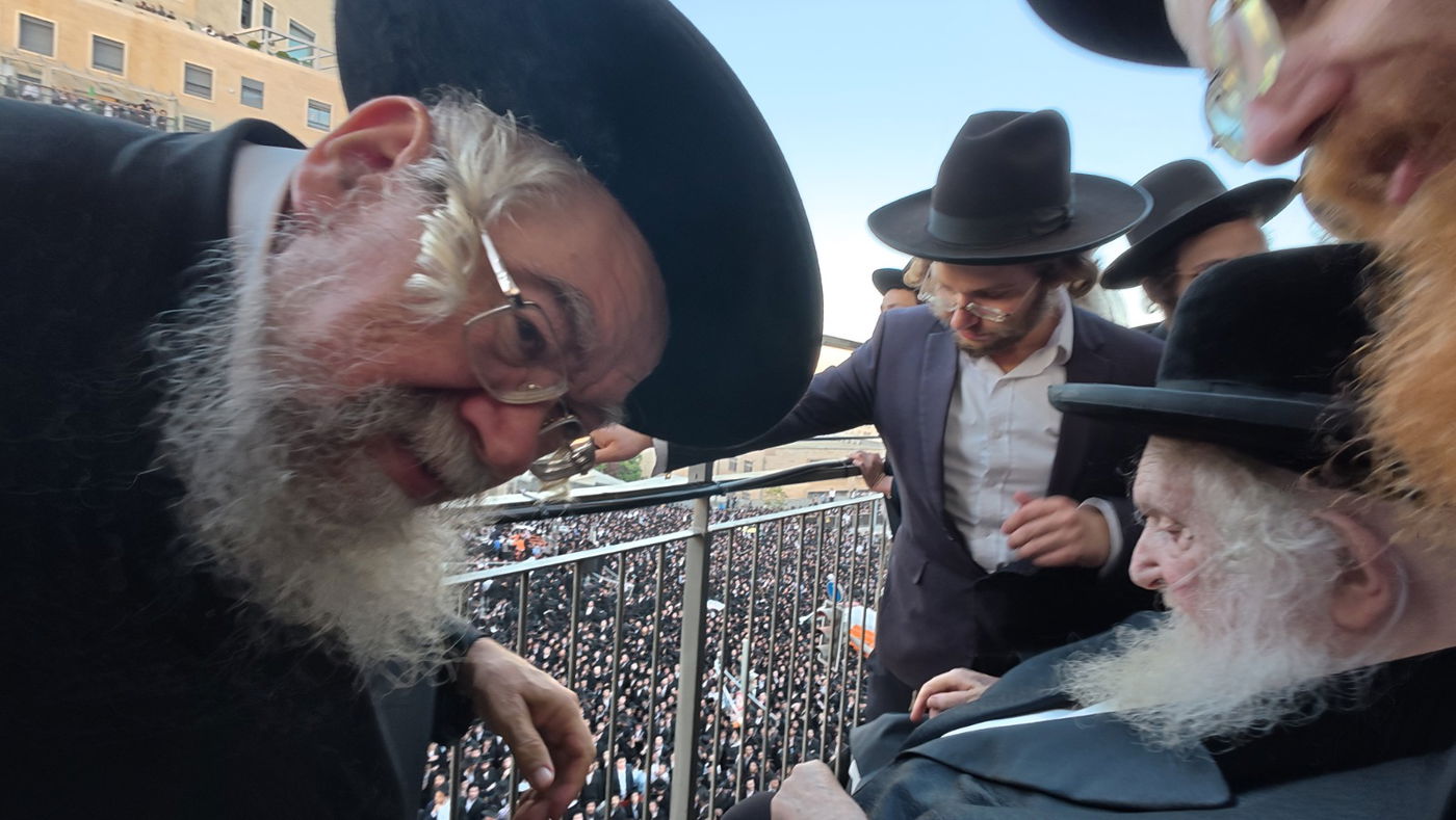 הגר"מ שטרנבוך בעצרת המיליון - חשון תשפ"ו