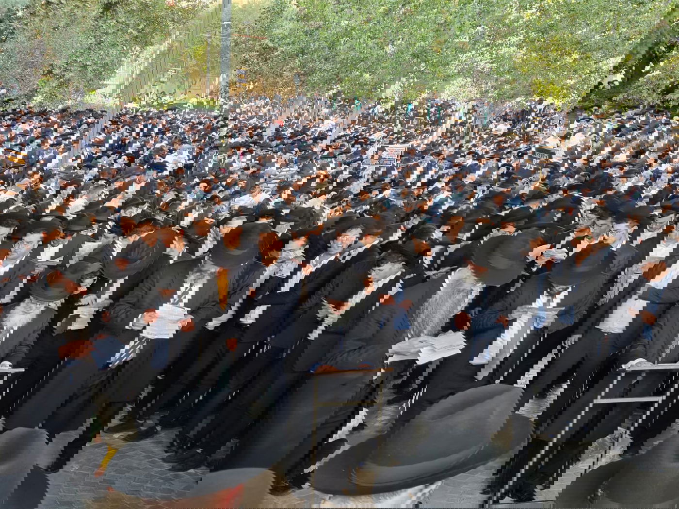 הגאון רבי זמיר כהן בעצרת המיליון - חשון תשפ"ו