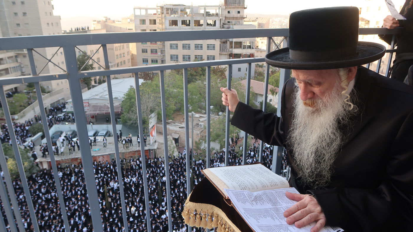 האדמו"ר מטשארנוביל בעצרת המיליון - חשון תשפ"ו