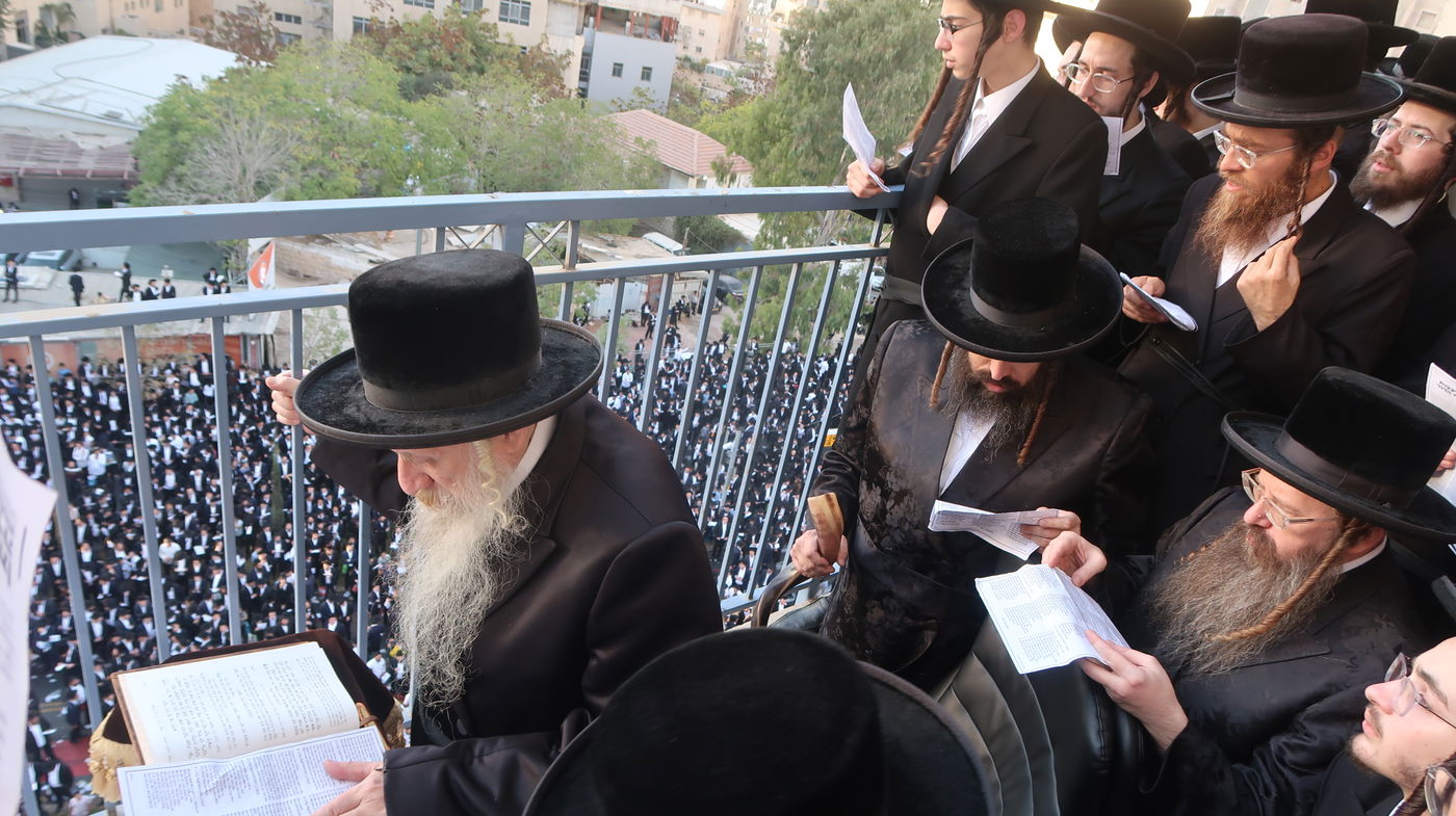 האדמו"ר מטשארנוביל בעצרת המיליון - חשון תשפ"ו