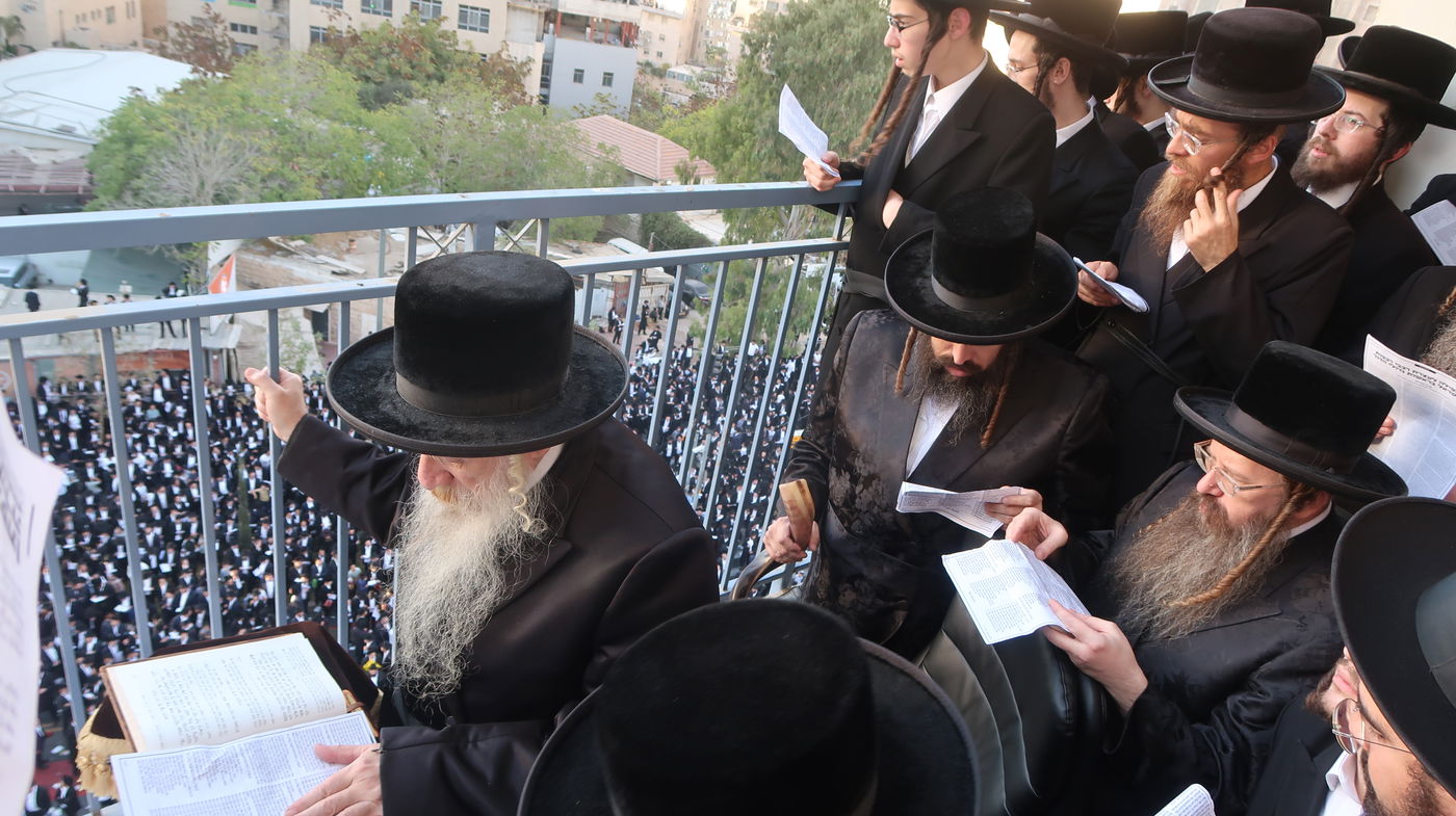 האדמו"ר מטשארנוביל בעצרת המיליון - חשון תשפ"ו