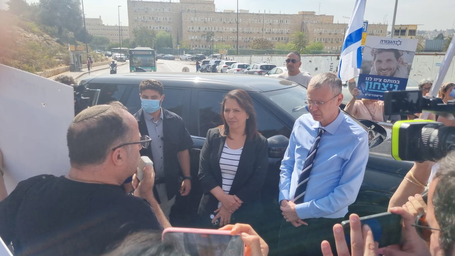 ההפגנה מחוץ למשרד רה"מ