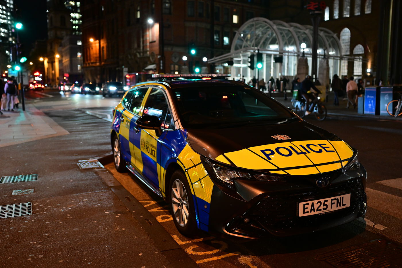 ניידת משטרה בבריטניה