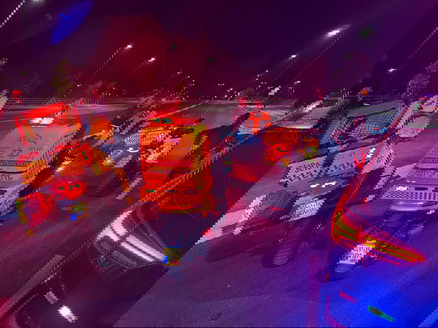 זירת התאונה