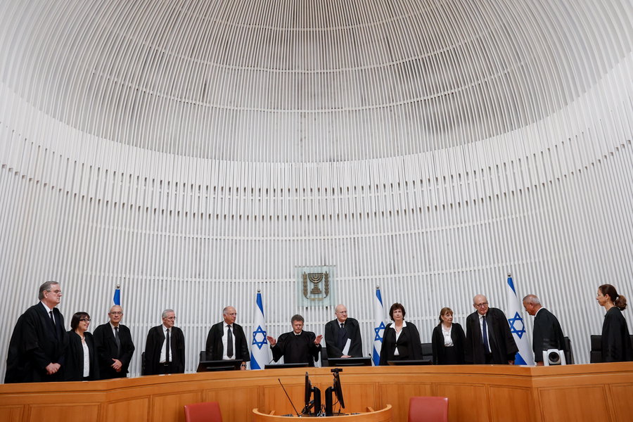 מנהיגי המדינה בפועל, שופטי בג"ץ