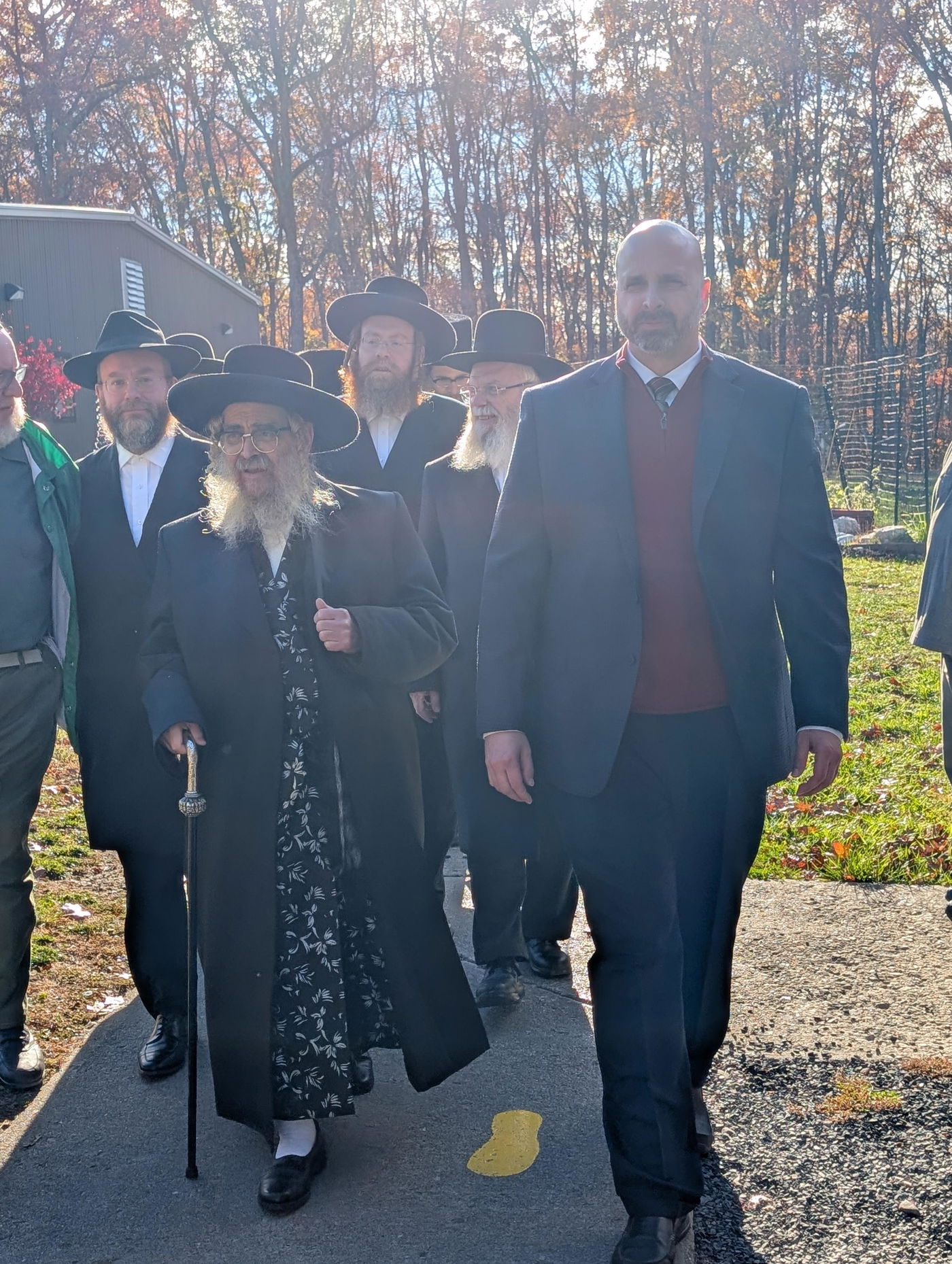 האדמו"ר מסאטמר בביקור בכלא בארה"ב