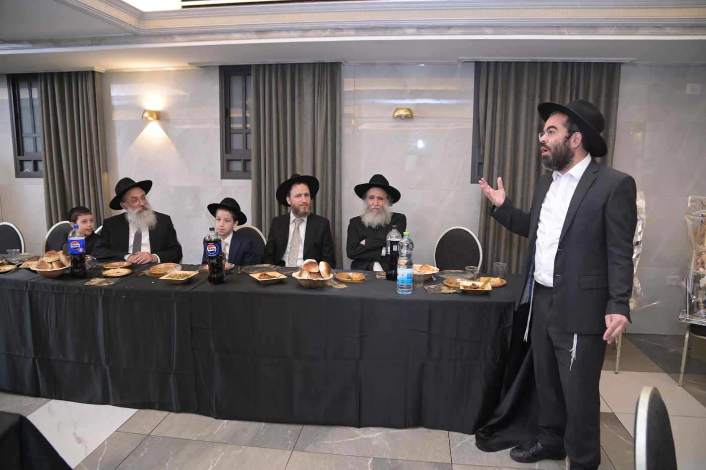 שמחת בר המצווה לנכד הגאון רבי איתמר גרבוז 