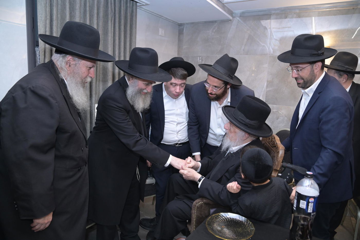 שמחת בר המצווה לנכד הגאון רבי איתמר גרבוז 