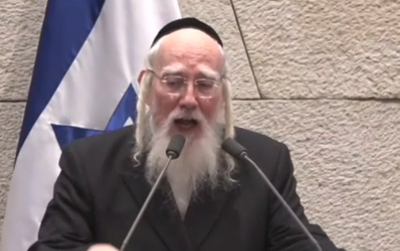 אייכלר זעם במליאה: "שחררו מחבל לעזה, יש לכם מקום לעוד בחור ישיבה"