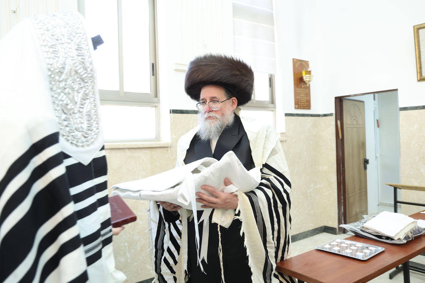 שמחת הברית לנכד הגה"צ רבי שמואל דוד גולדמן - גאב"ד זוועהיל