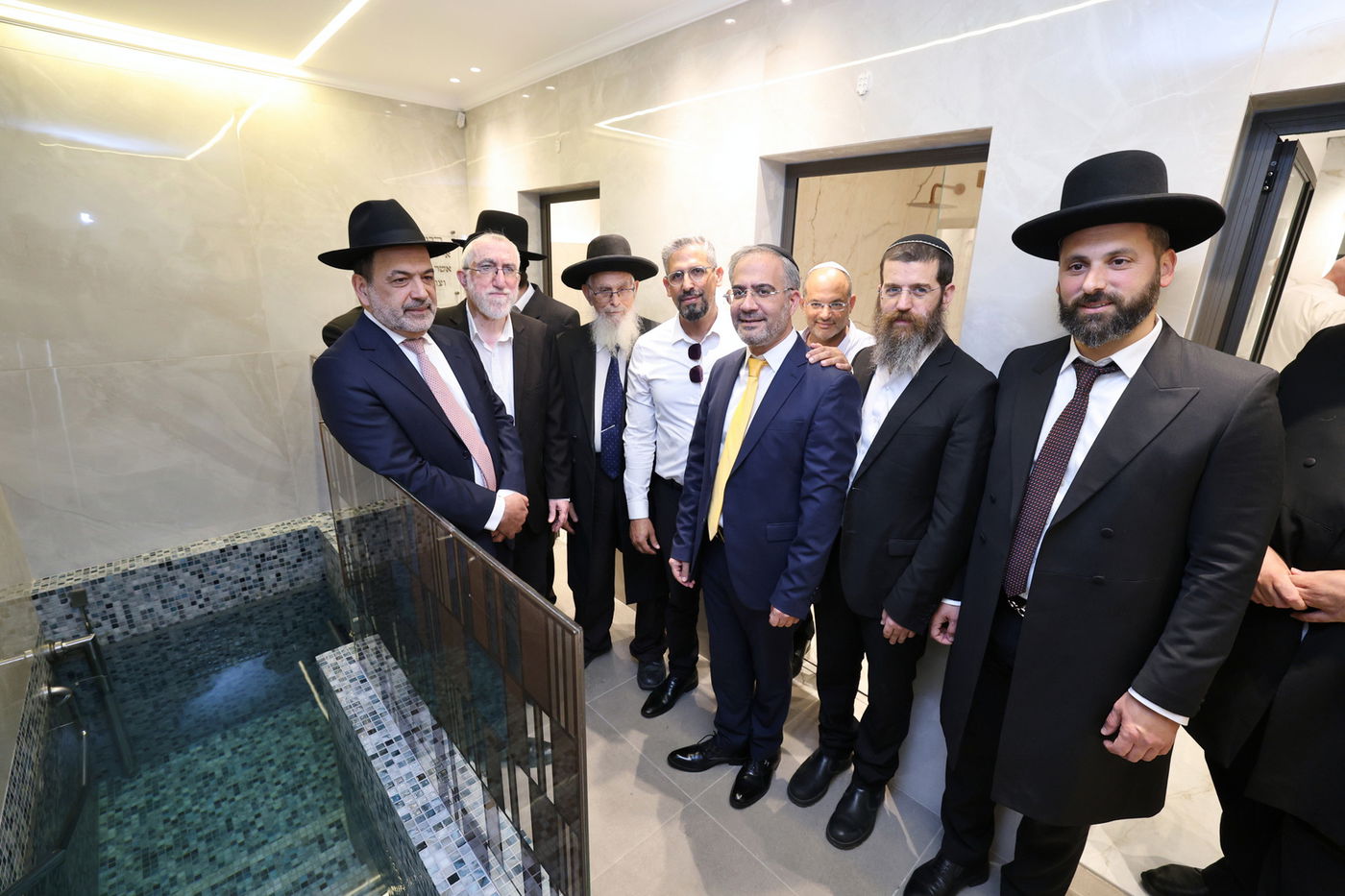 חנוכת מקווה ברמת גן