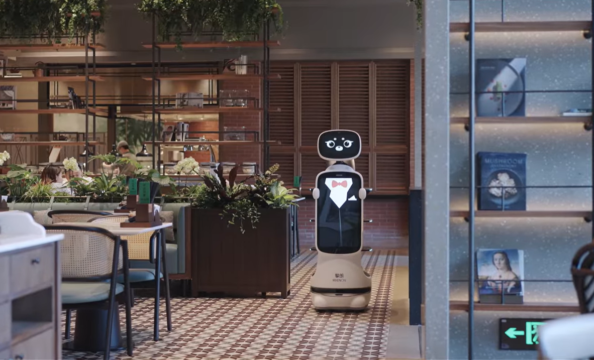 אין מלצר - יש רובוט