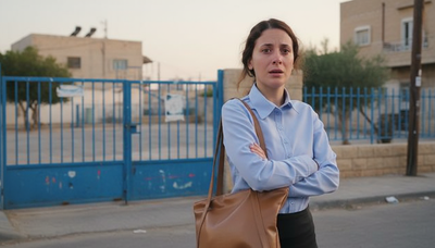 "כשהגעתי אל מאחורי הגדר והרגשתי מוגנת יחסית, העזתי להרים את עיניי ולהביט בילדים"