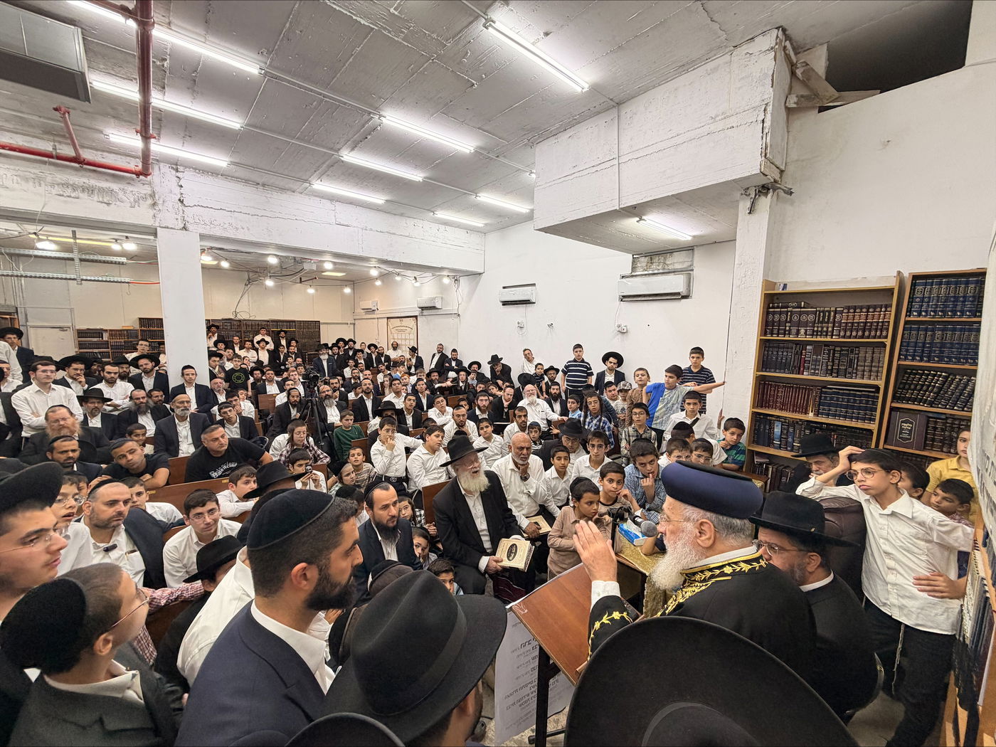 עצרת הספד על הילד אריה לוי ז"ל 