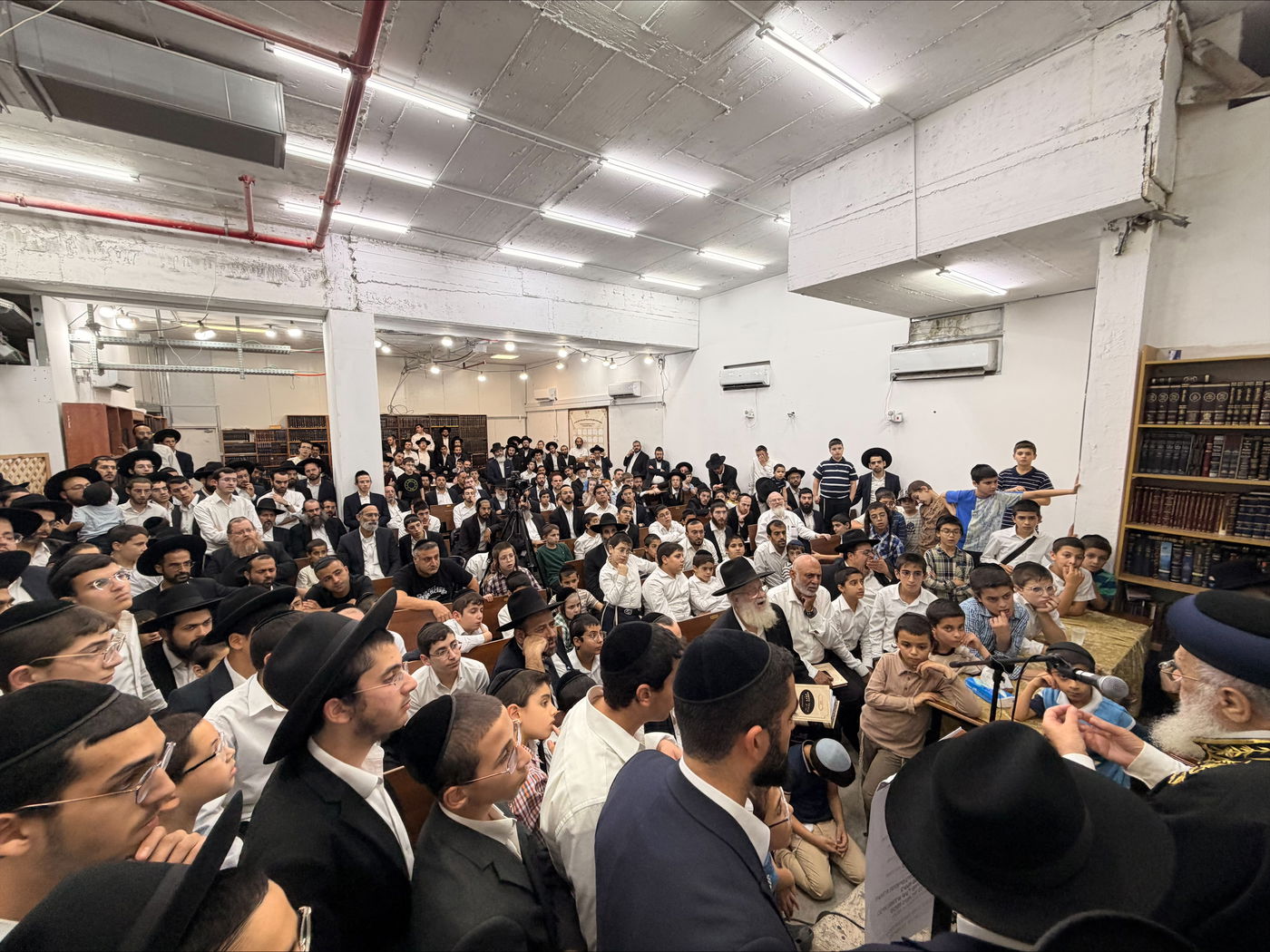 עצרת הספד על הילד אריה לוי ז"ל 