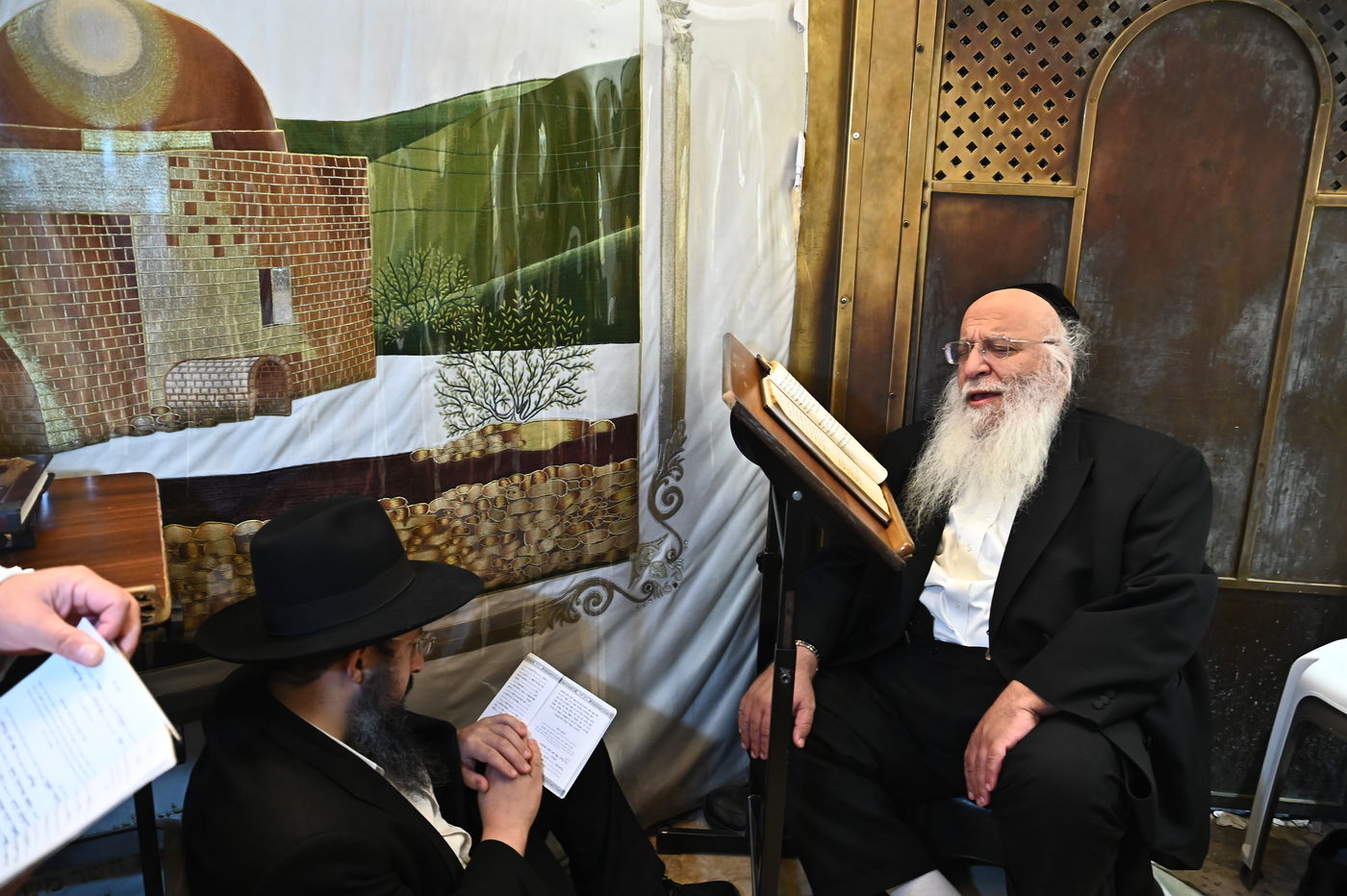 המקובל הגאון הרב בניהו שמואלי בקבר רחל