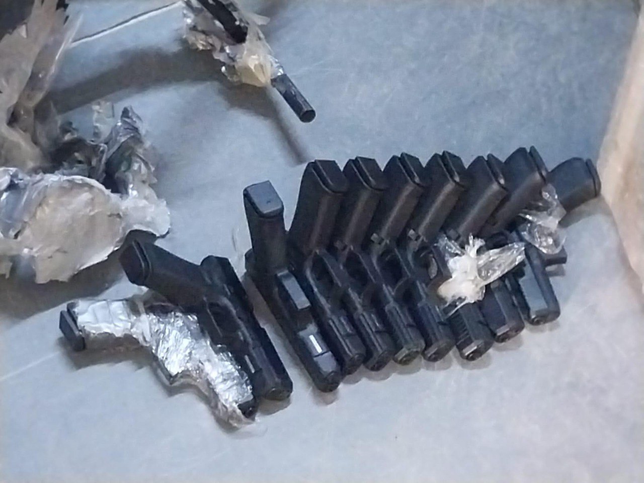 הנשק שאותר ברחפן