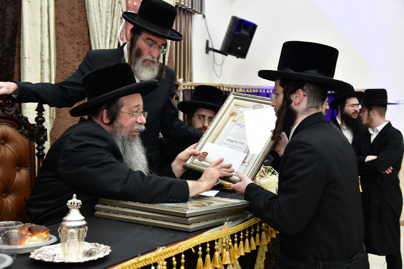 מעמד סיום חמשה חומדשי תורה ב'שבט הלוי'