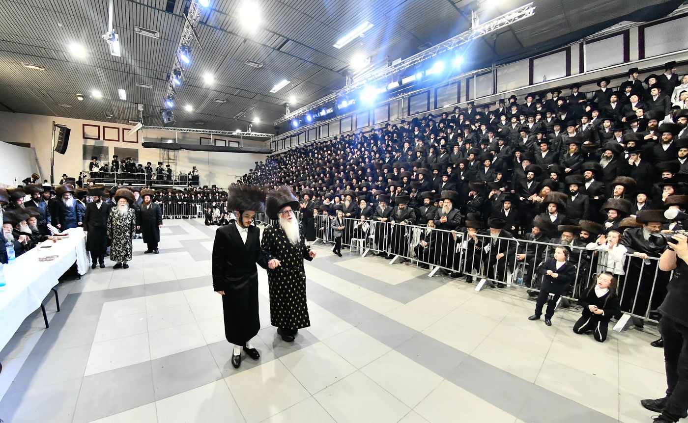 שמחת בית ערלוי - קאסוב ויזניץ - קריית צאנז ירושלים