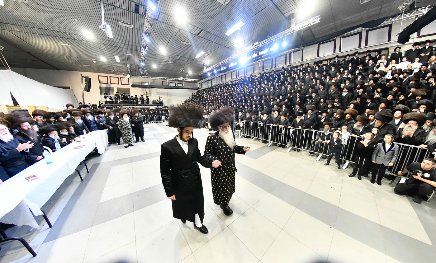 שמחת בית ערלוי - קאסוב ויזניץ - קריית צאנז ירושלים