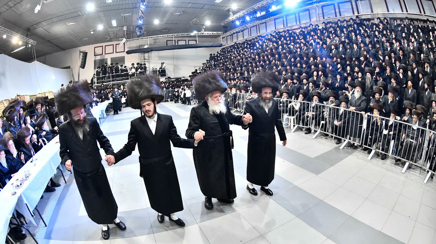 שמחת בית ערלוי - קאסוב ויזניץ - קריית צאנז ירושלים