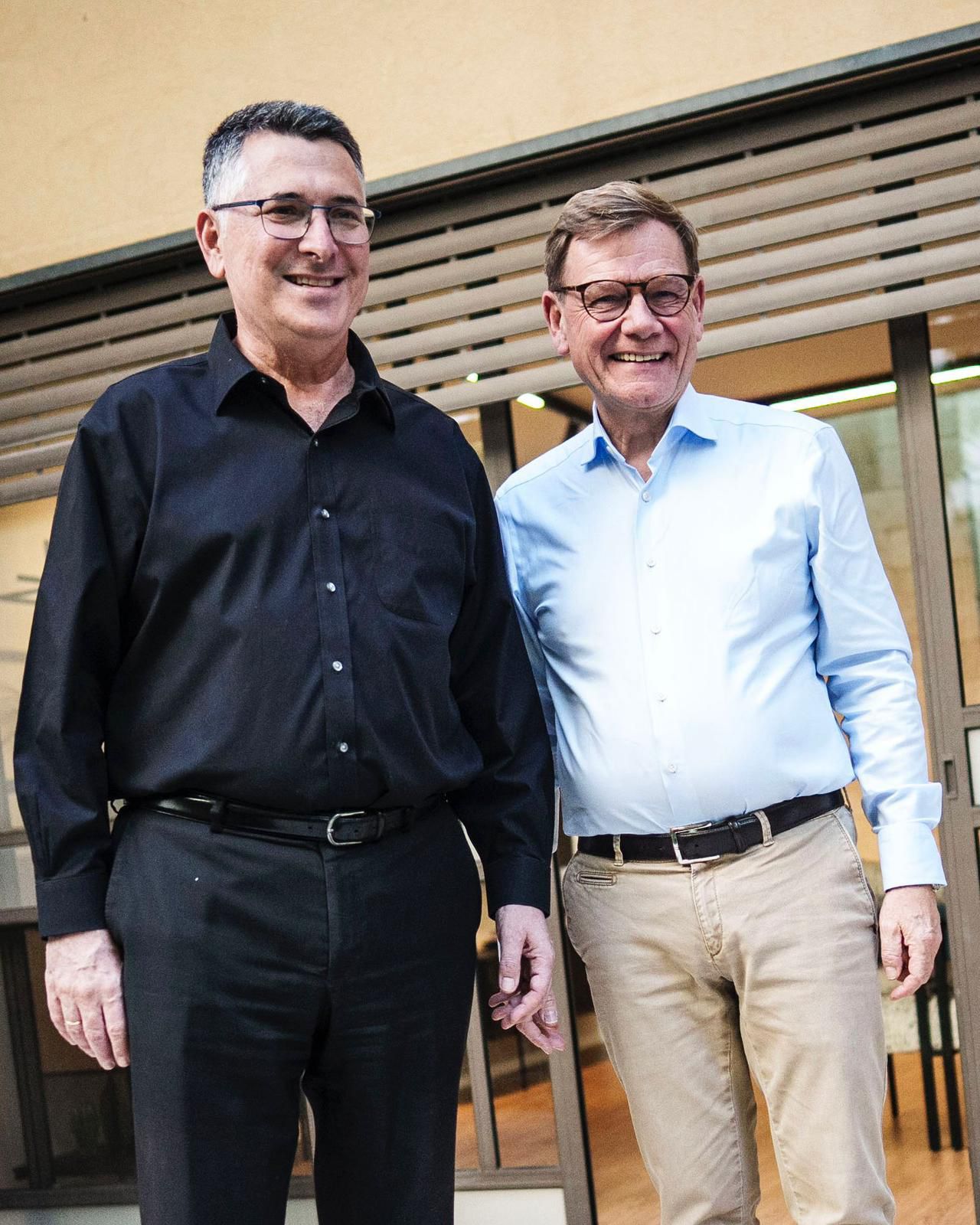 שר החוץ סער ושר החוץ של גרמניה ואדפול בשבוע שעבר