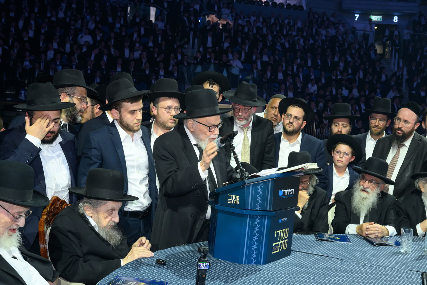 גדולי ישראל לפני שבועות ספורים בכנס החיזוק של 'האיחוד'