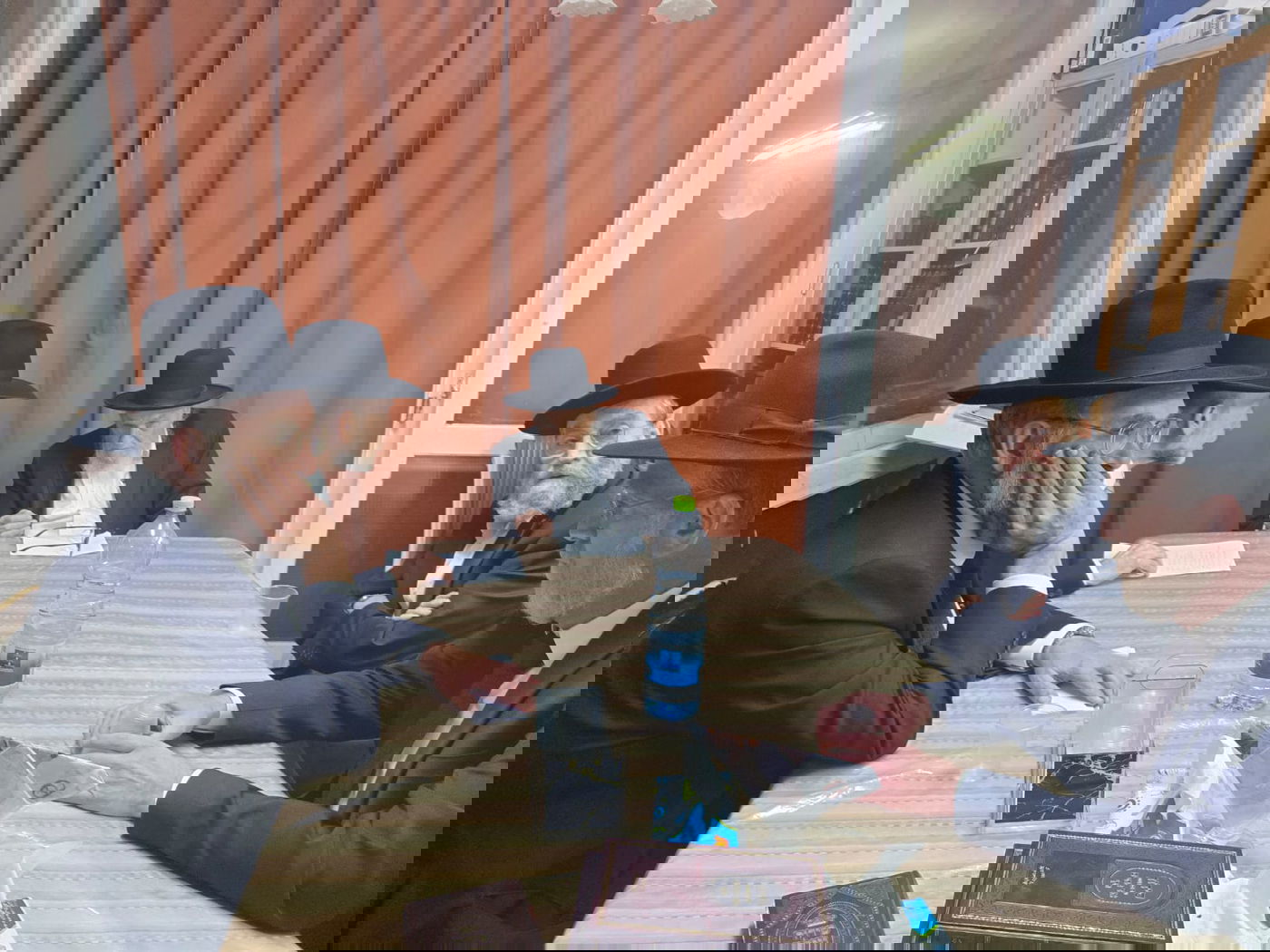 חברי הכנסת של 'דגל התורה' אצל הגרמ"ה הירש, אמש