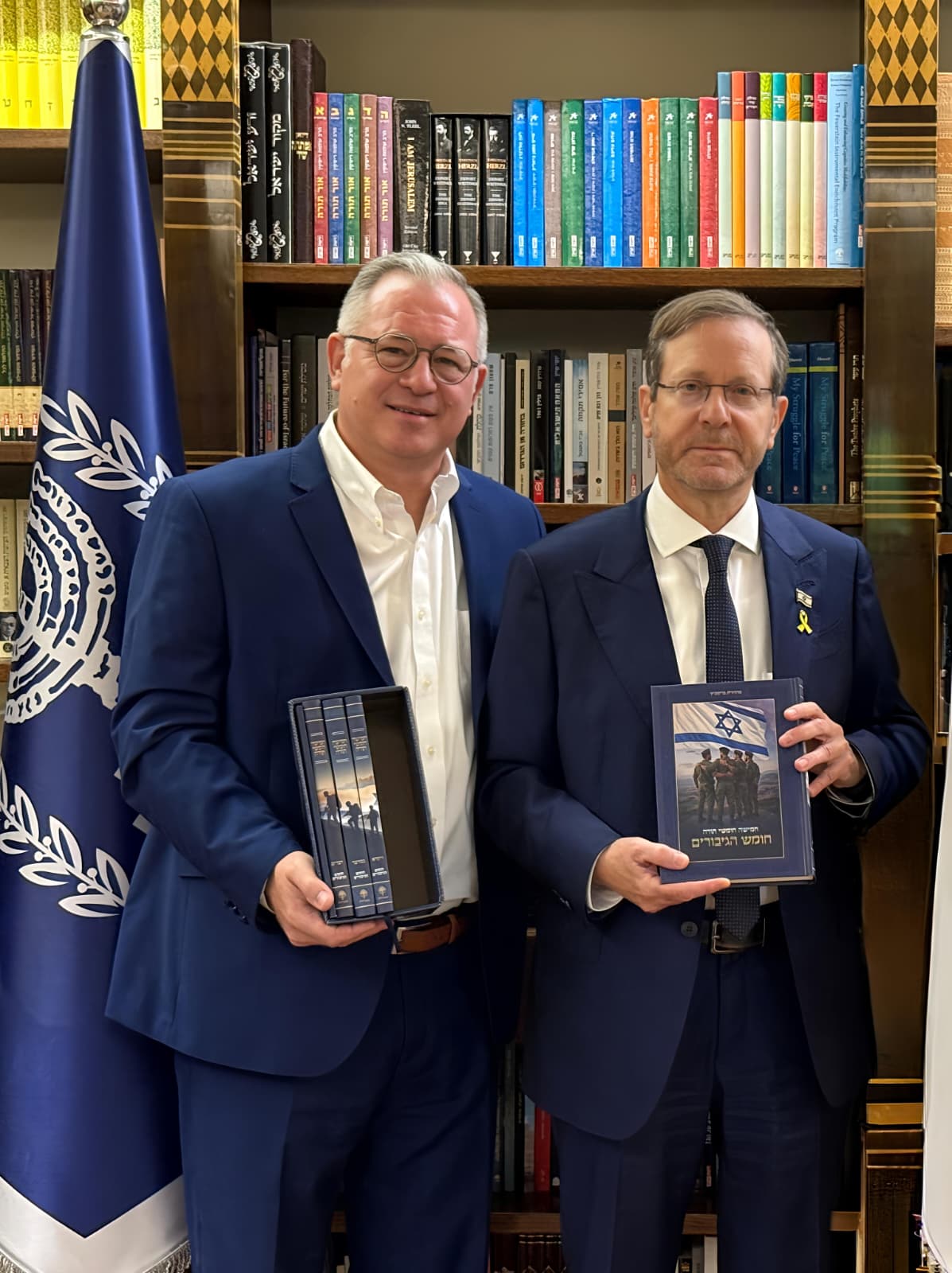 פגישת הנשיא עם עמותת "מנציחים"