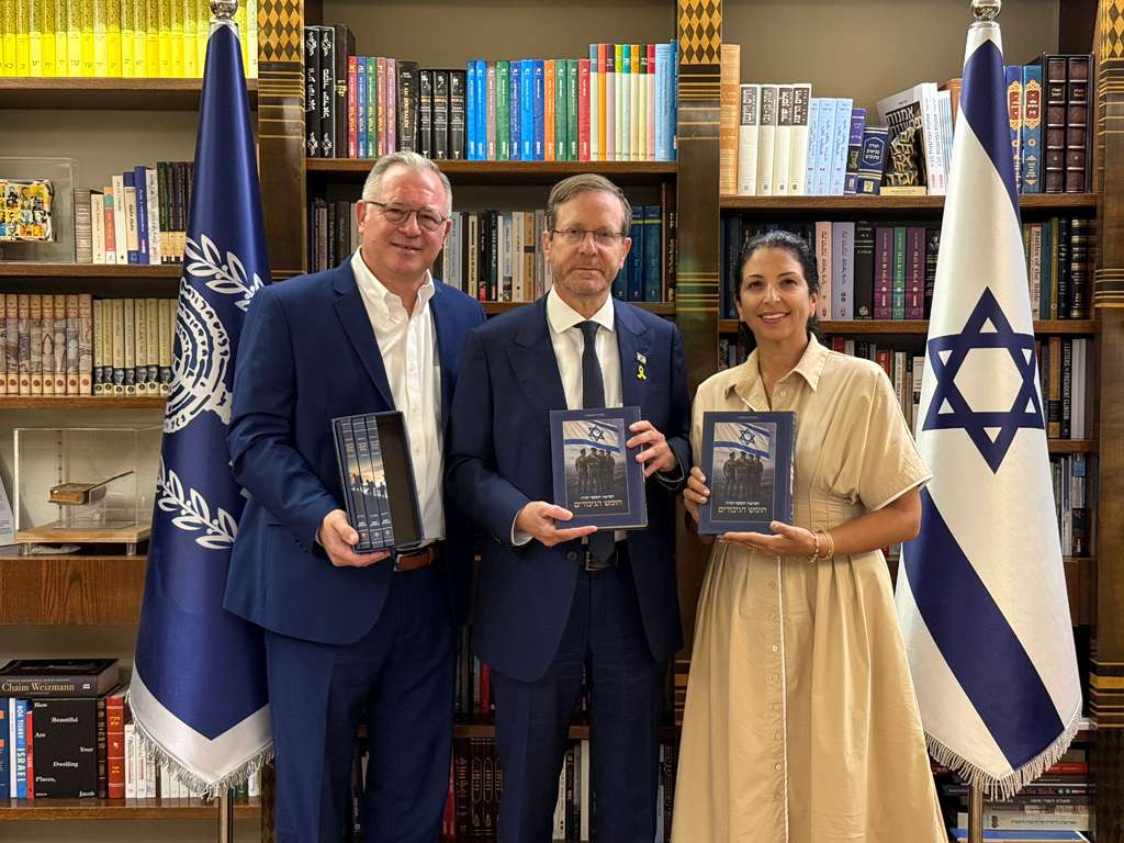 פגישת הנשיא עם עמותת "מנציחים"