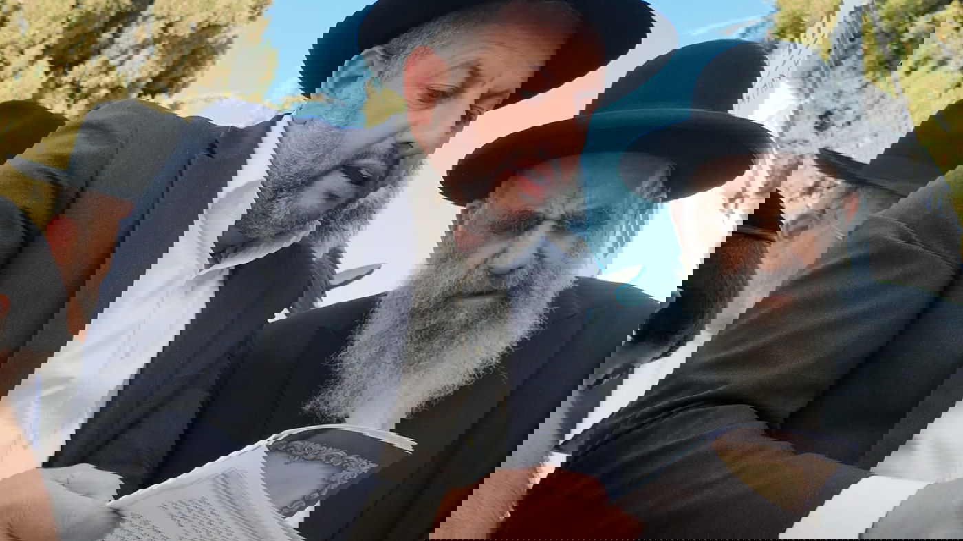 הגר"מ צדקה בעליה לציון אביו זצ"ל ביום ההילולא