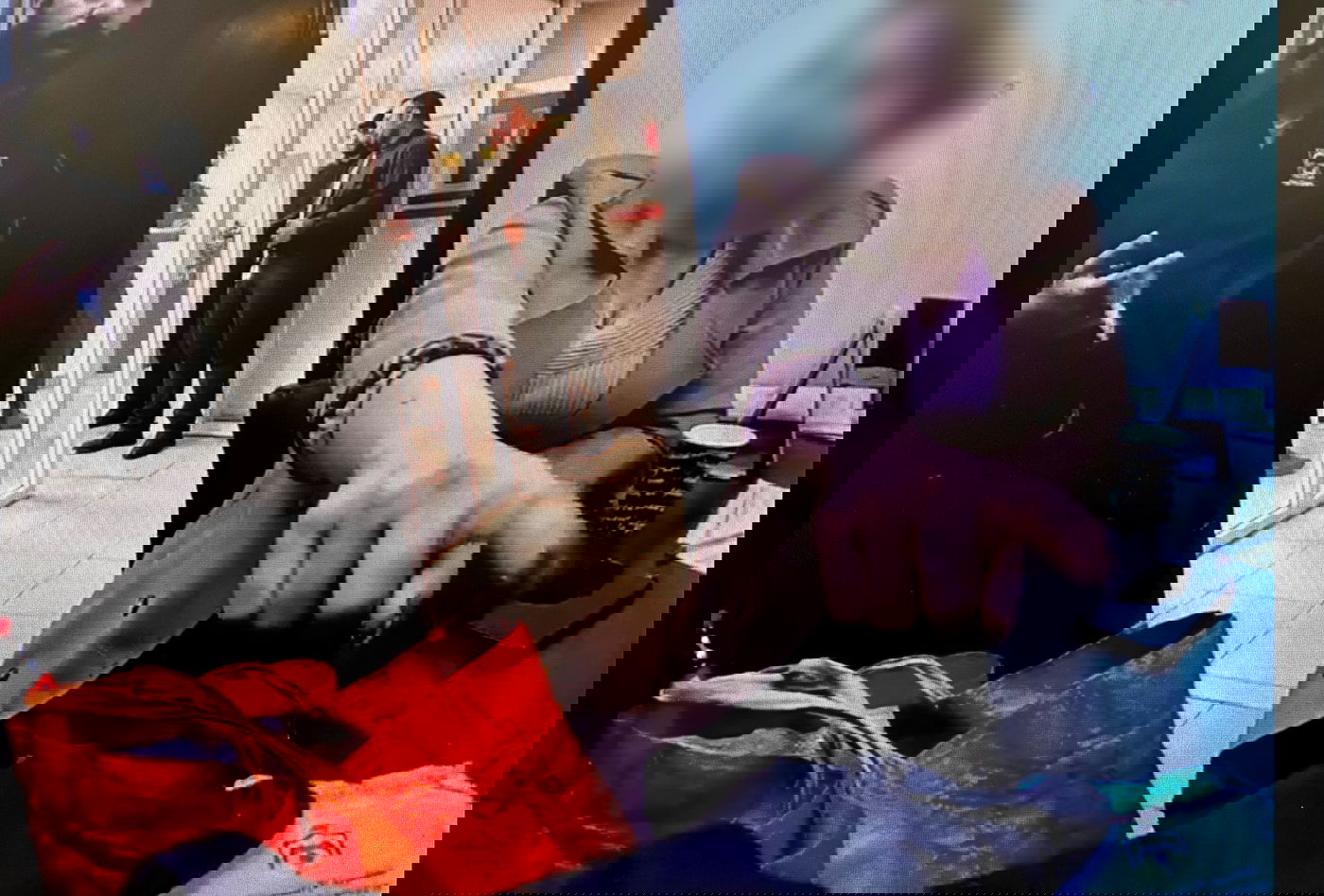 טיפול המשטרה ומאבטחי הקניון באירוע