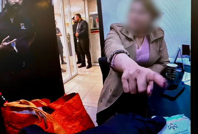 טיפול המשטרה ומאבטחי הקניון באירוע