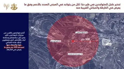 אזהרה לתושבי הכפרים