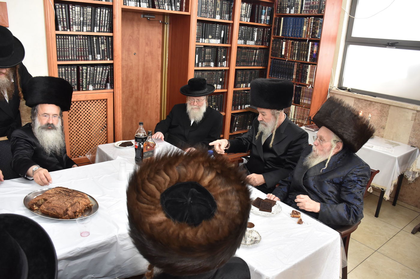 שמחת הברית לנין האדמו"ר מאשלג, ונכד להרב שמעלקא בידרמן