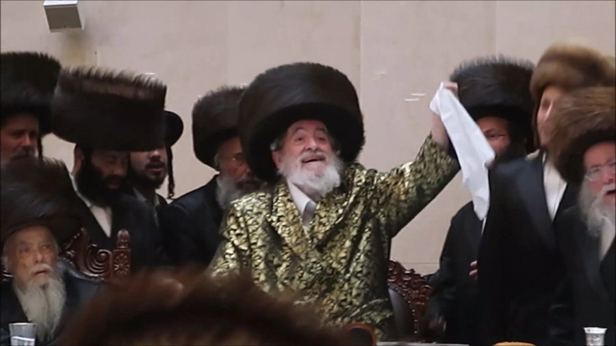 שמחת אירוסי נכד האדמו"ר מויז'ניץ