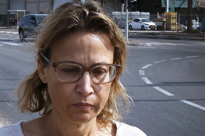 הפצ"רית יפעת תומר ירושלמי לאחר שחרורה ממעצר