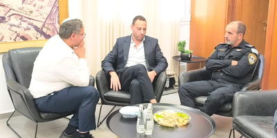 המפגש עם השר והמפכ"ל