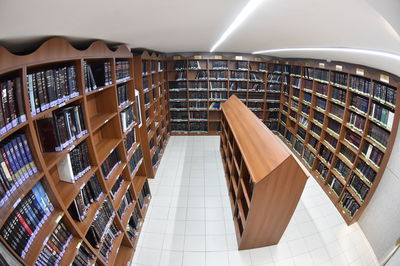 מעמד חנוכת הספרייה ע"ש הגאון רבי שמואל יעקב בורנשטיין זצ"ל