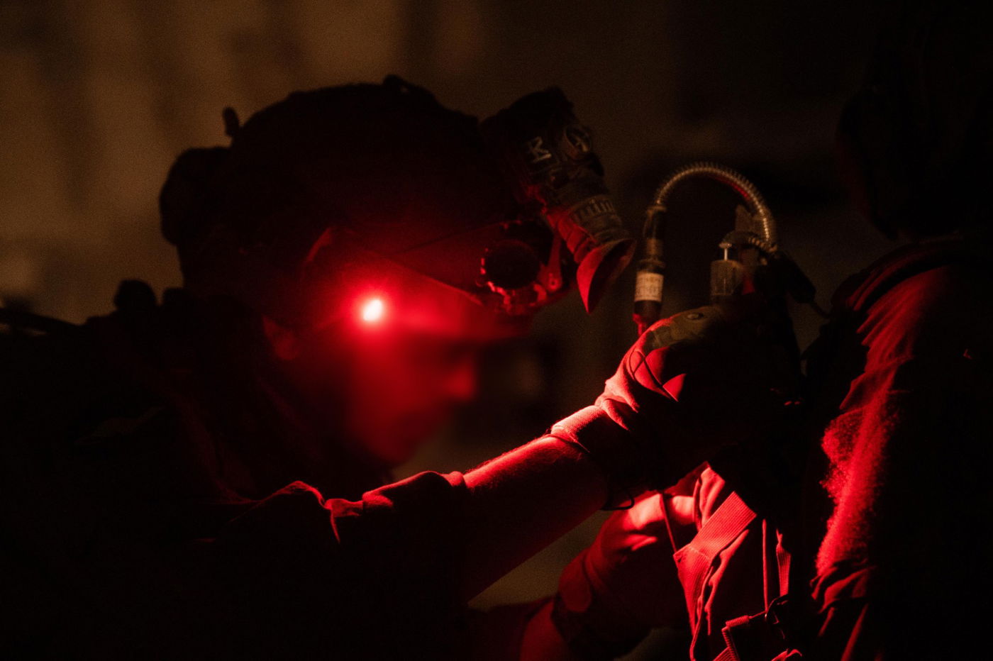 תמונות מפעילות כוחות צוות הקרב של חטיבות 7 וגולני במרחב הקו הצהוב בחאן יונס